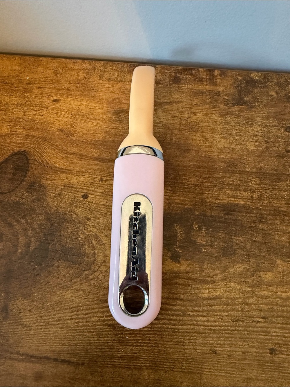 KitchenAid Pink Euro Vegetable Peeler Stainless Steel Swivel Blade Kitchen Tool